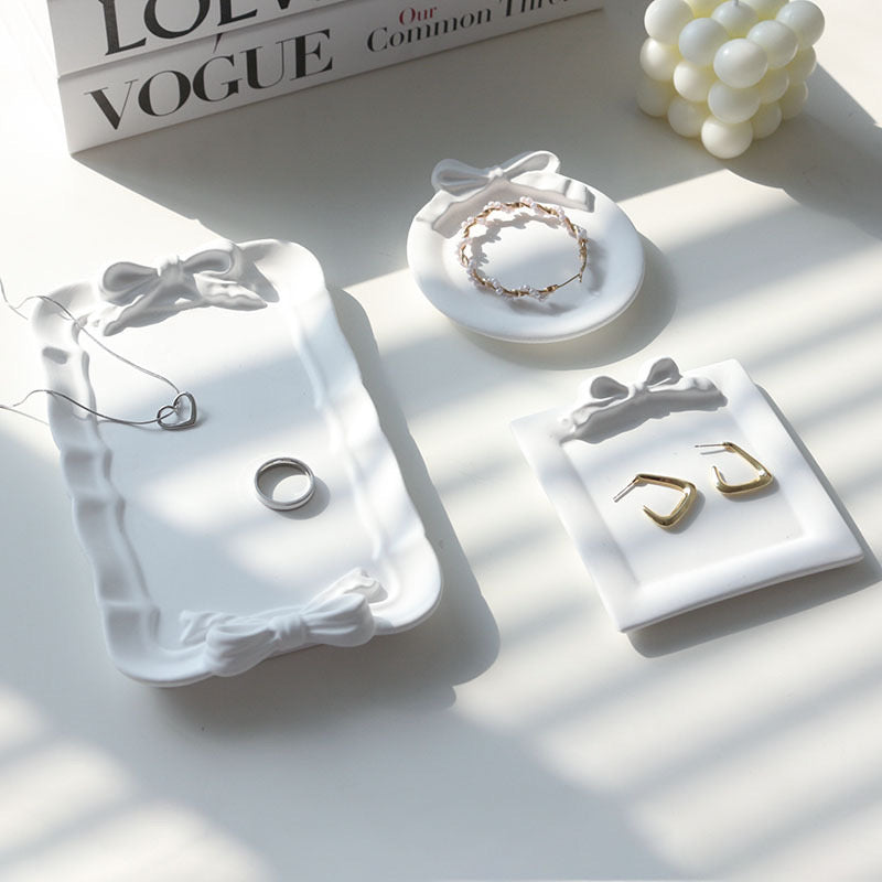 Square Dish Photo Props Tray