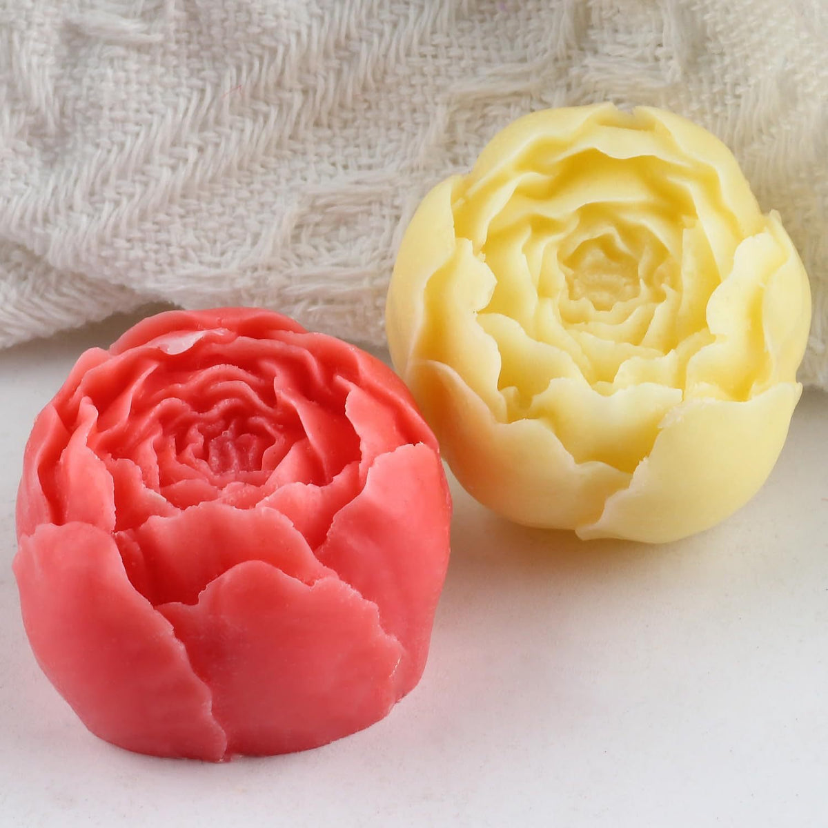 Rose Bud Candle Silicone Mold h012