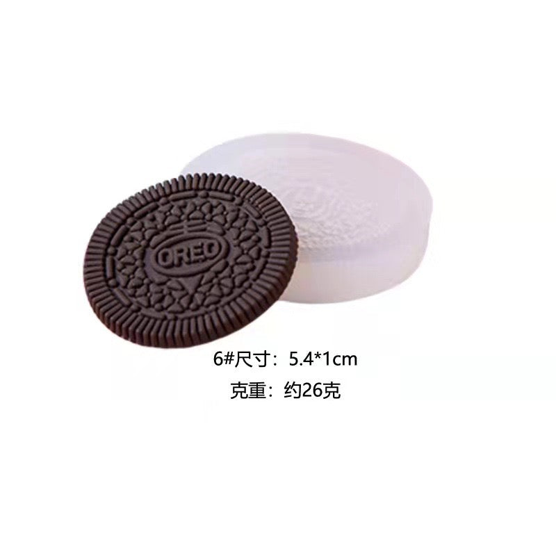 Cookie Biscuit Candle Silicone Mold h014