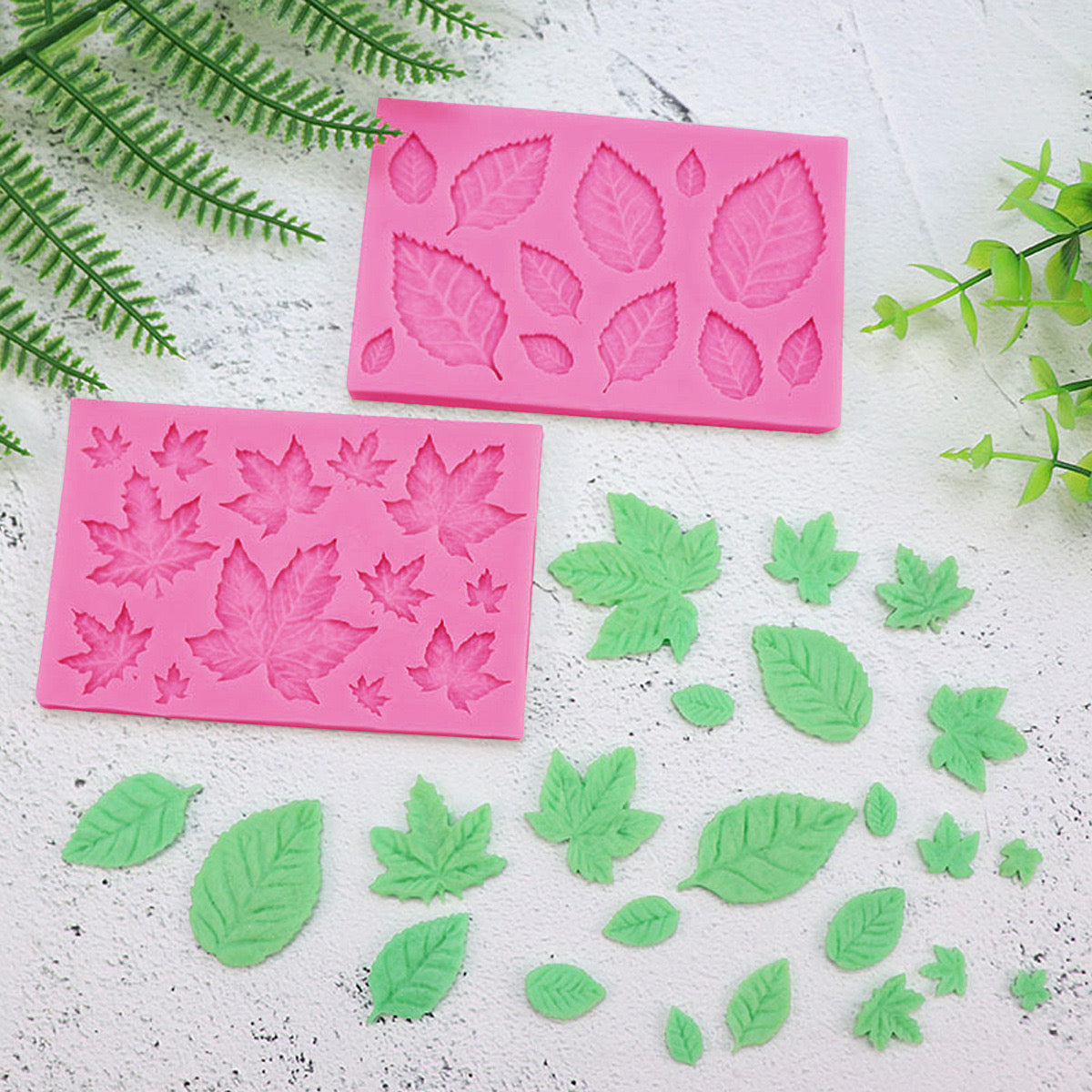 Leaf Silicone Mold h011