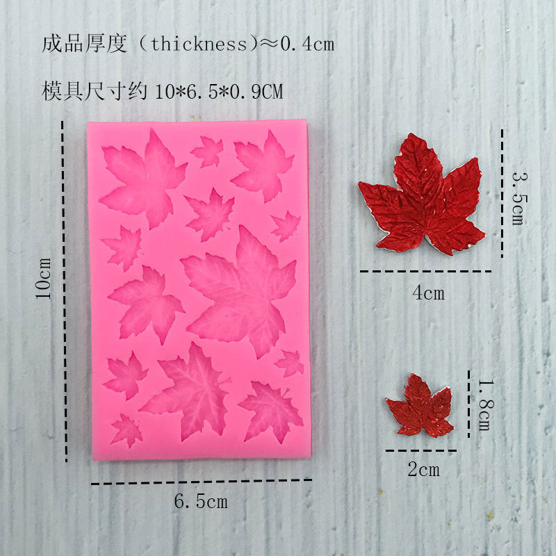 Leaf Silicone Mold h011