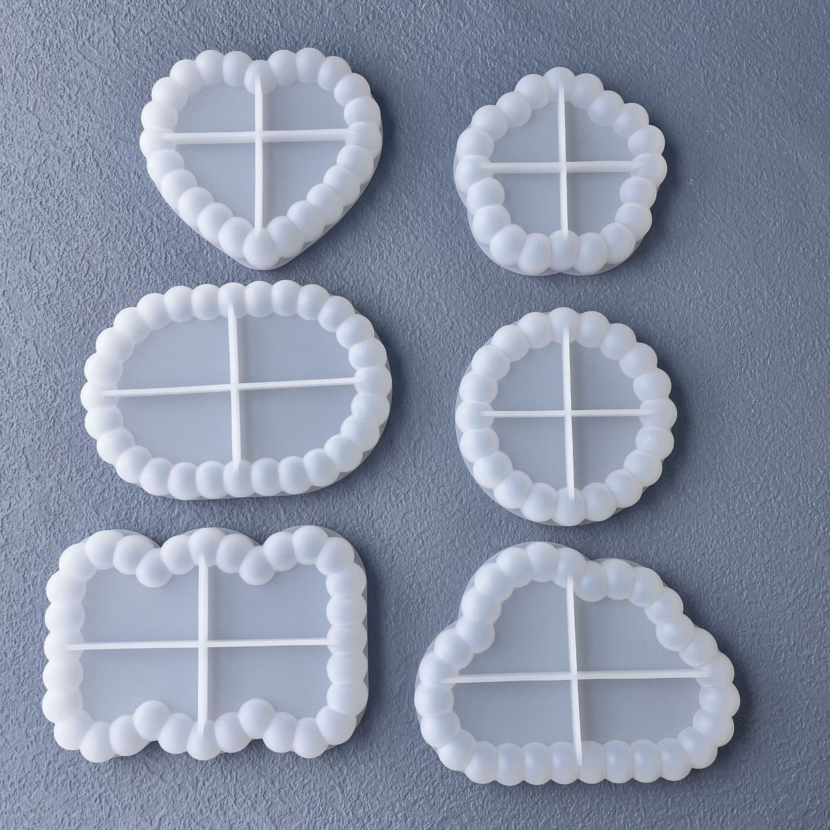 Bubble Trinket Tray Silicone Mold g015