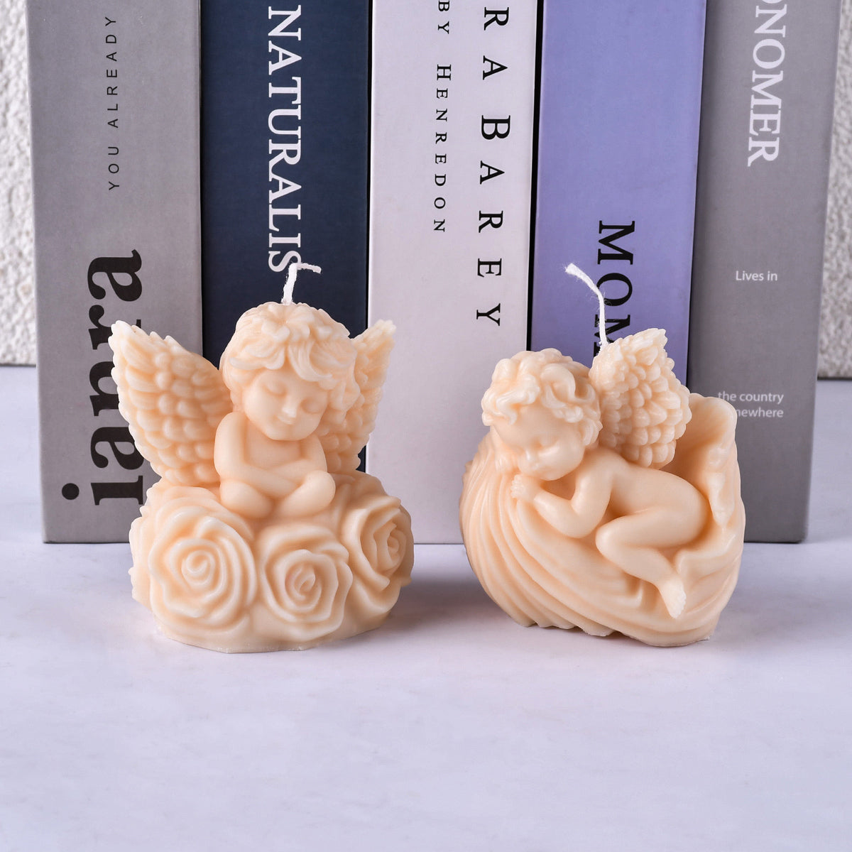 Rose Angelic Candle Silicone Mold h08
