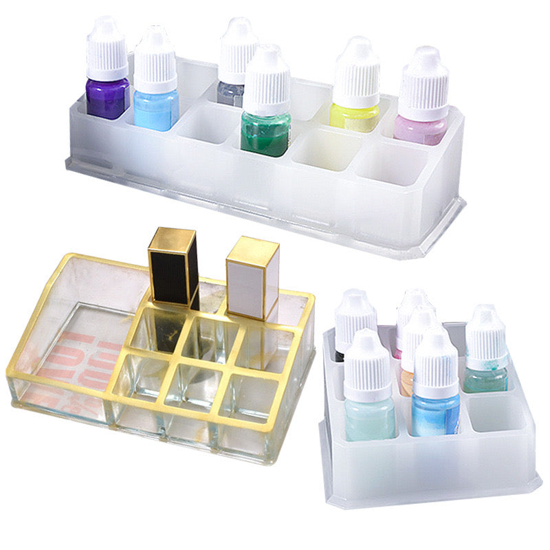 Lipstick Organizer Silicone Mold d011