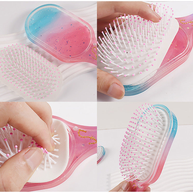 Hair Brush Silicone Mold c011/d01