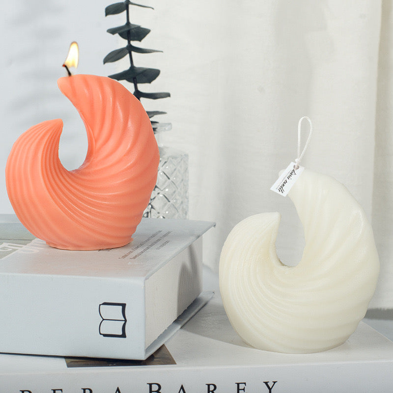 Wave Candle Silicone Mold h09