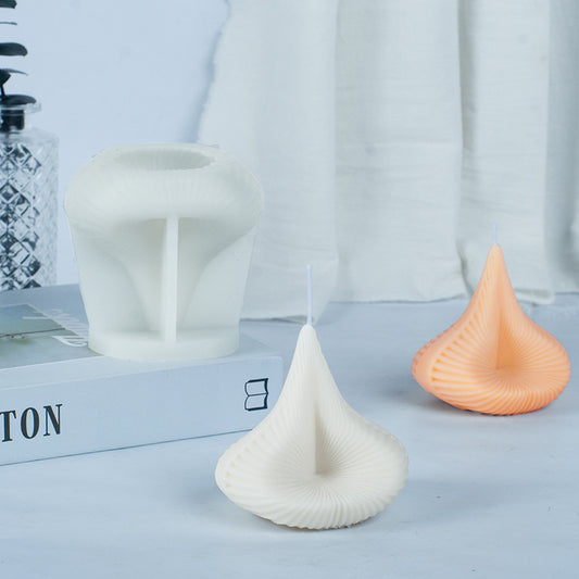 Water Drop Candle Silicone Mold h09