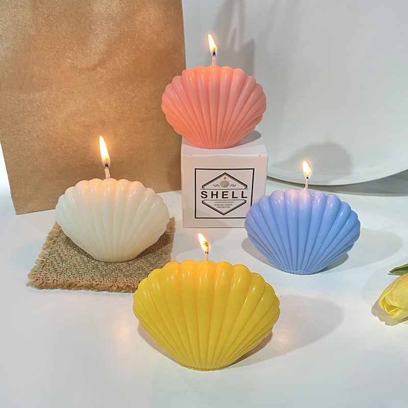 Shell Candle Silicone Mold  h06