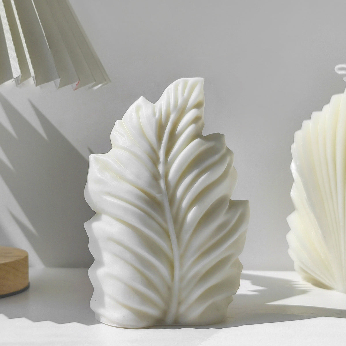 Candle Leaf Shape Silicone Mold h02