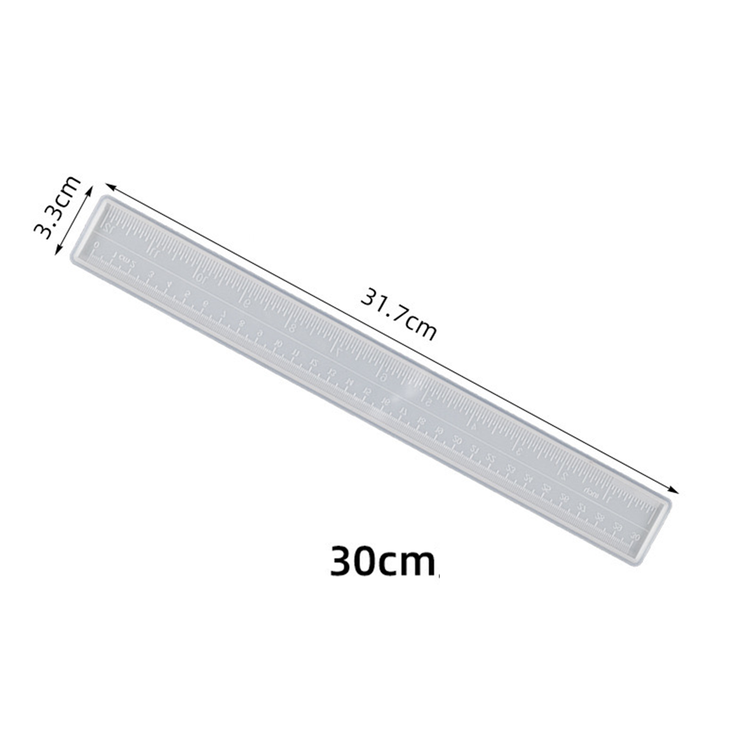Ruler and Math Set Silicone Mold a13