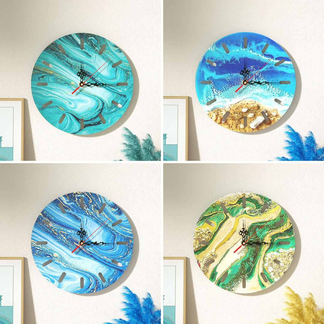 Clock Silicone Mold b011