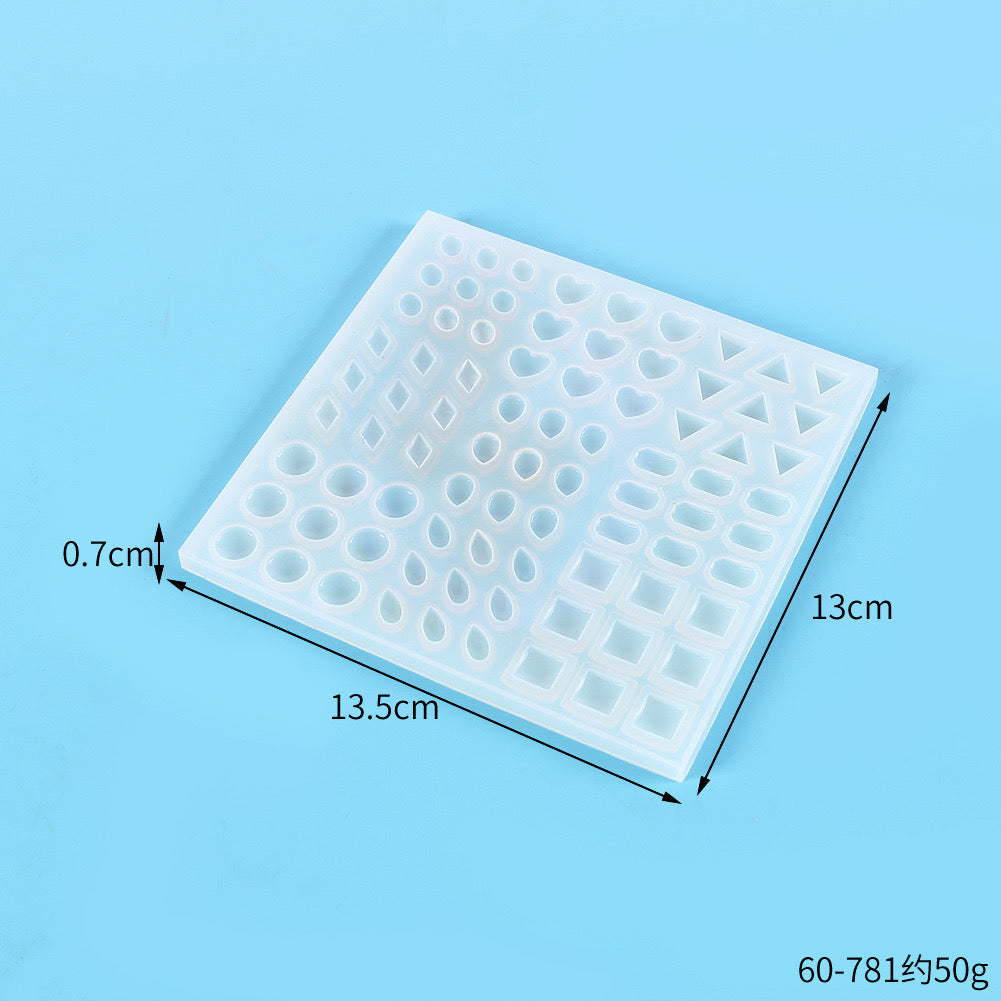 Stud Earring Silicone Mold c03
