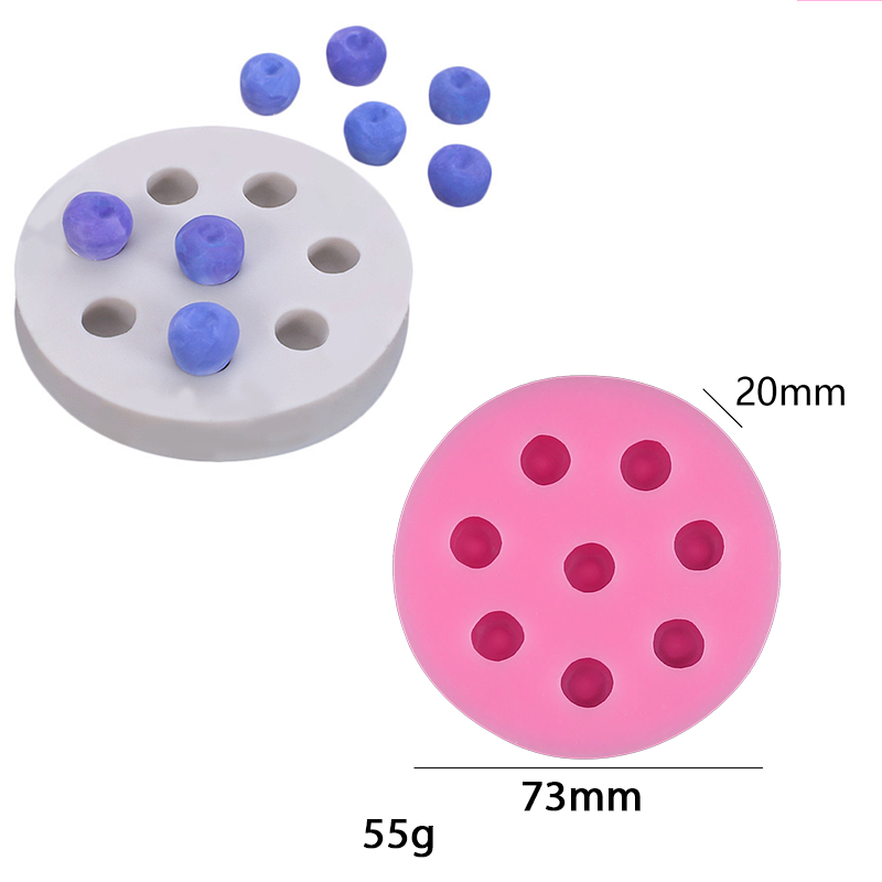 Round Cake Candle Silicone Mold h05/h014