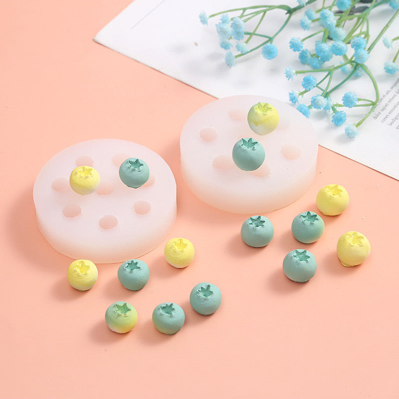 Blueberry Candle Silicone Mold h015