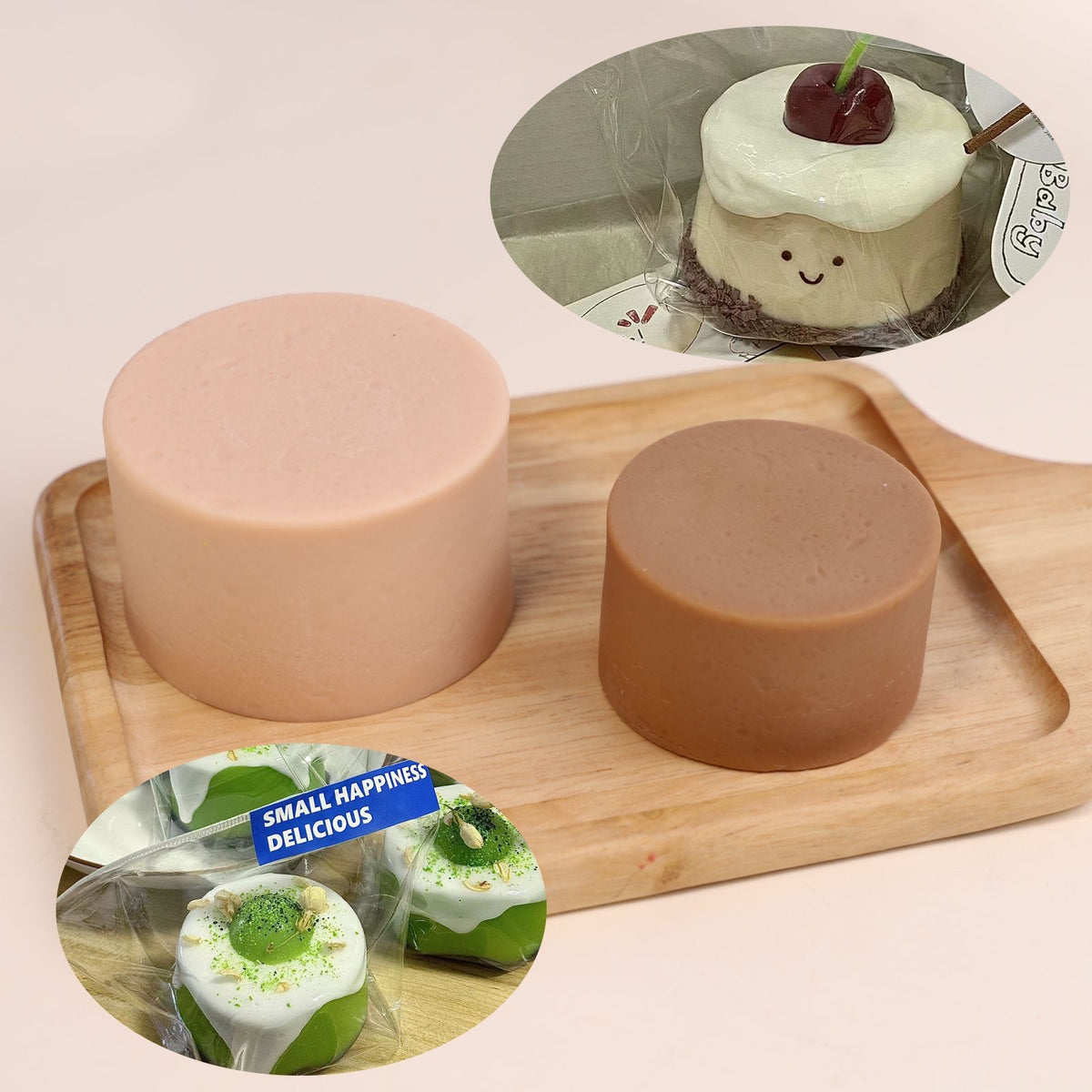 Round Cake Candle Silicone Mold h05/h014