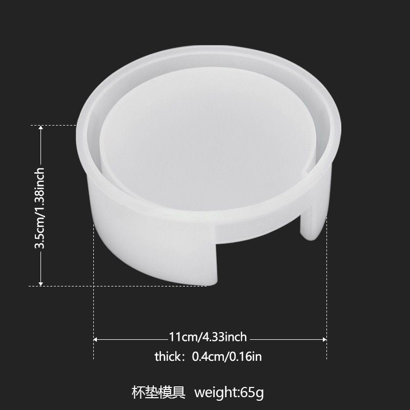 Coaster Silicone Mold c012/013