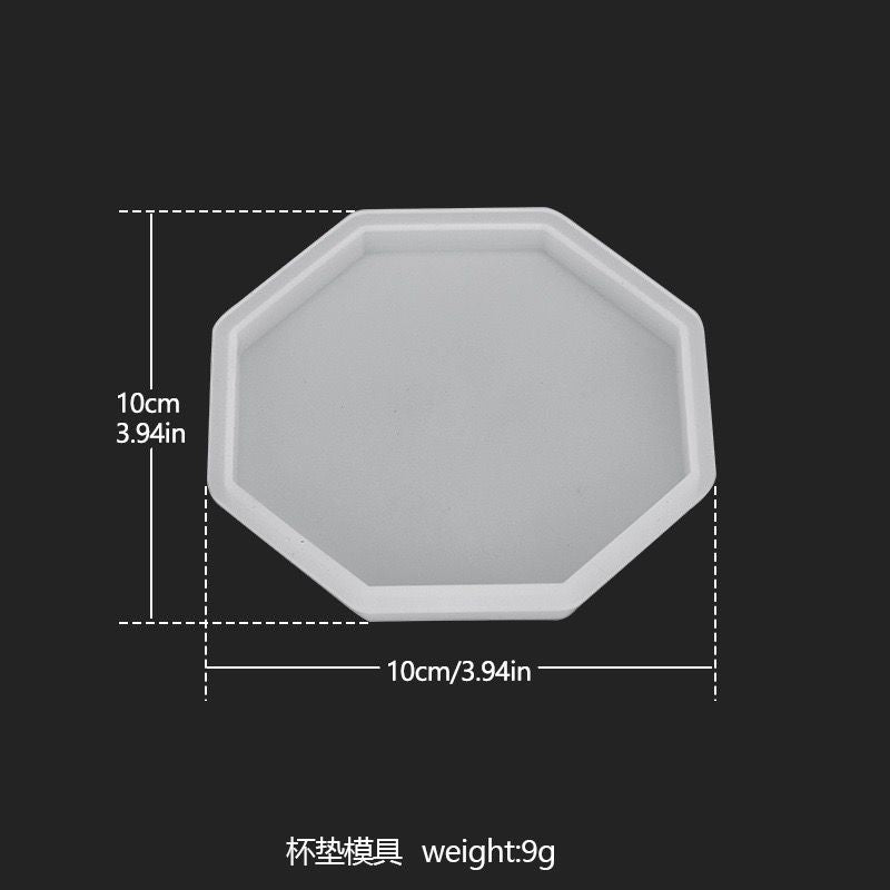 Coaster Silicone Mold c012/013