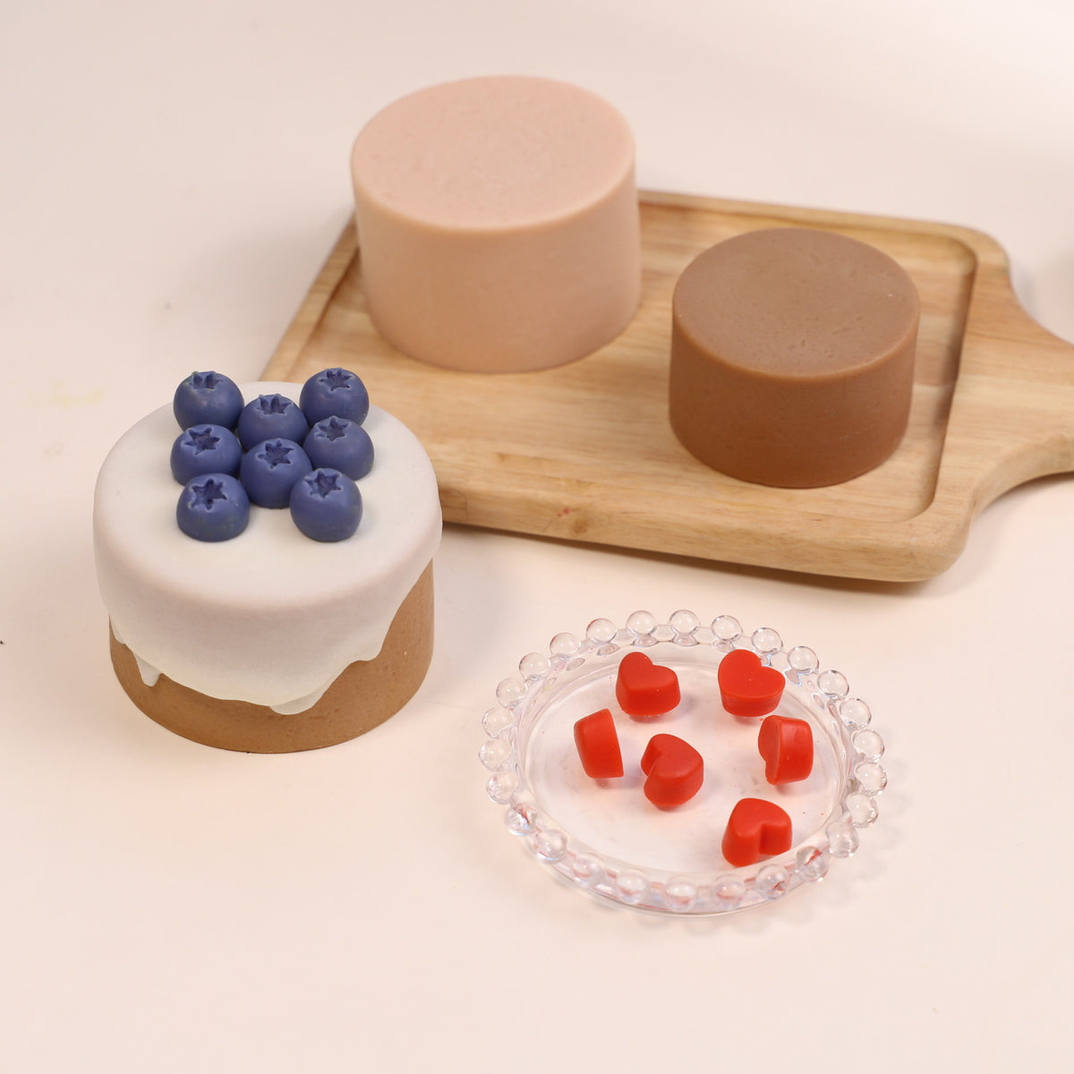 Round Cake Candle Silicone Mold h05/h014