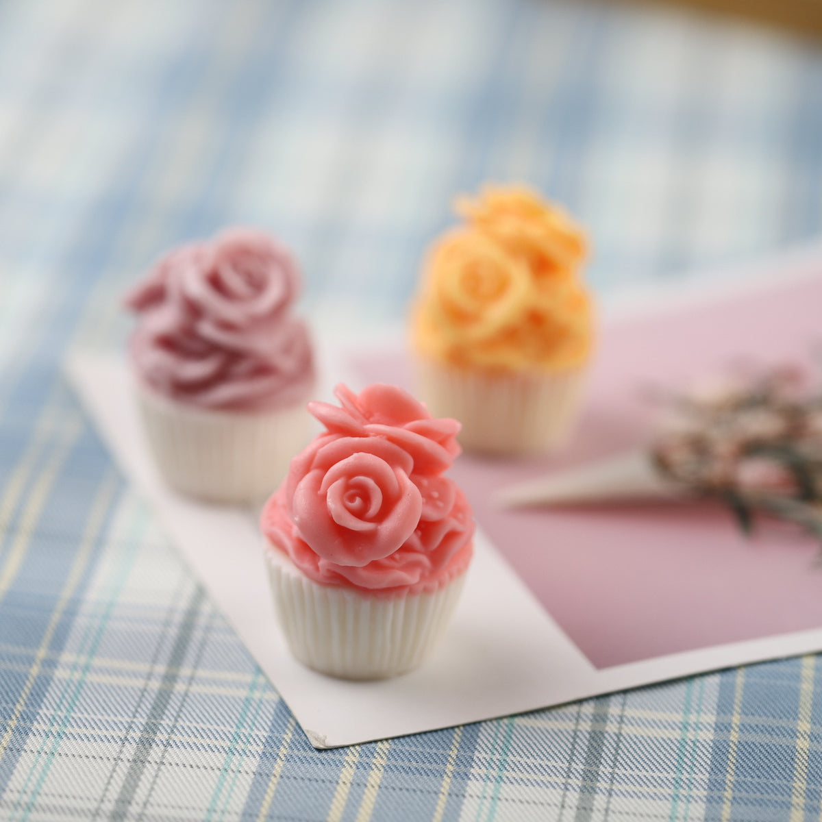 Cupcake Shape Candle Silicone Mold h011