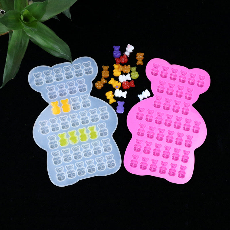 Bear Charm Silicone Mold a07