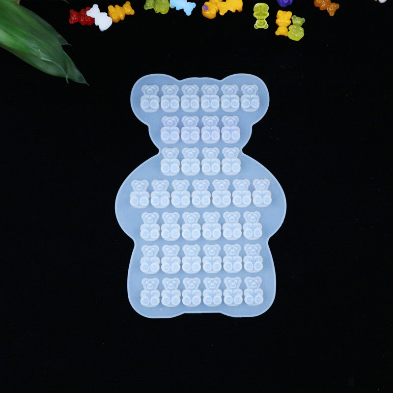 Bear Charm Silicone Mold a07