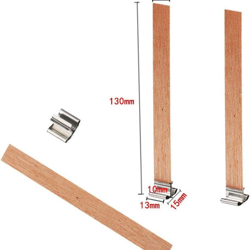5pcs Wood Candle Wicks