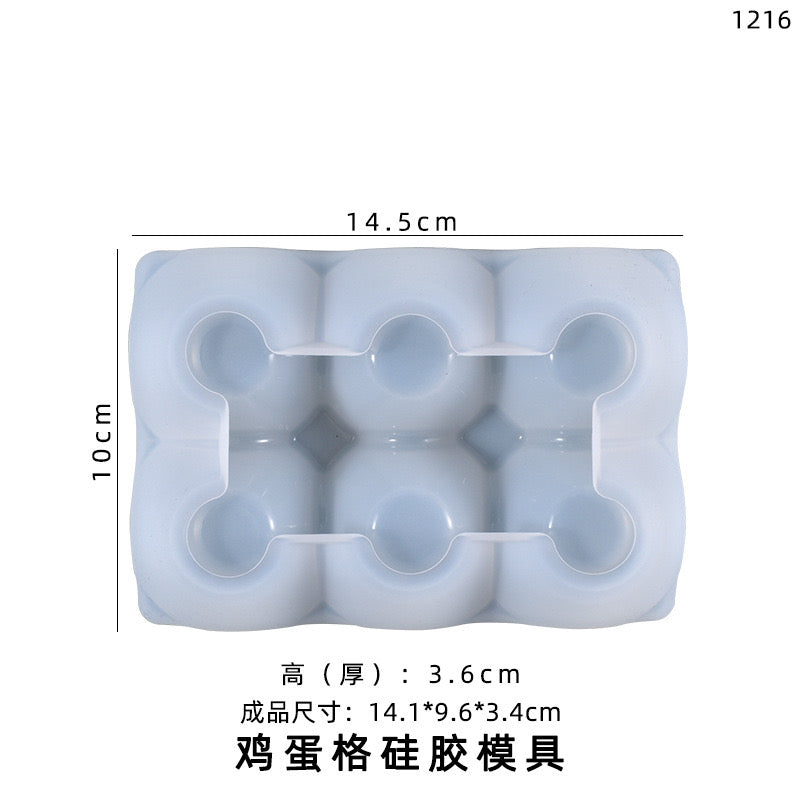 Egg Crate Silicone Mold c02