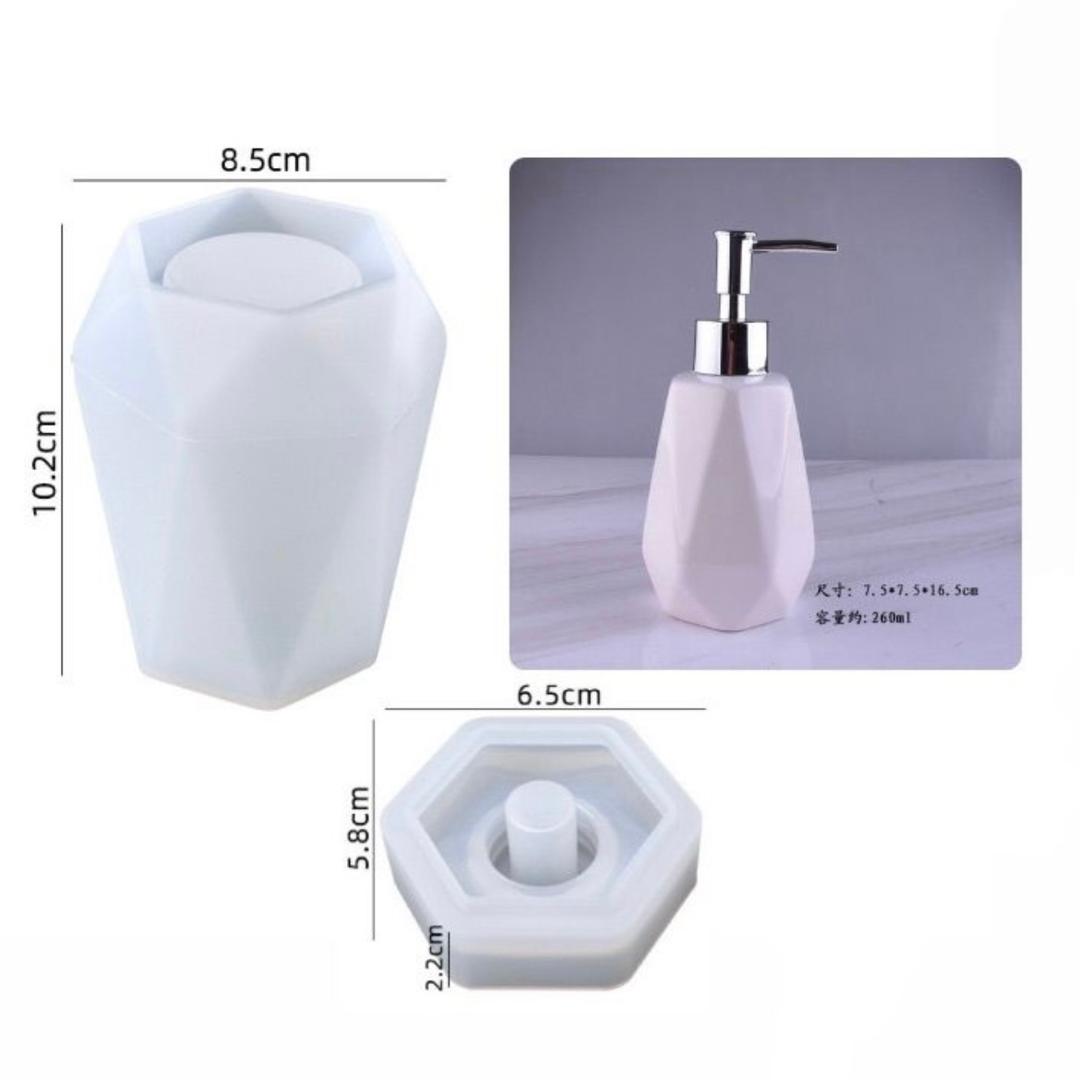 Dispenser Bottle Silicone Mold c01