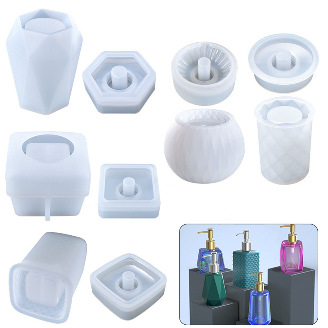 Dispenser Bottle Silicone Mold c01