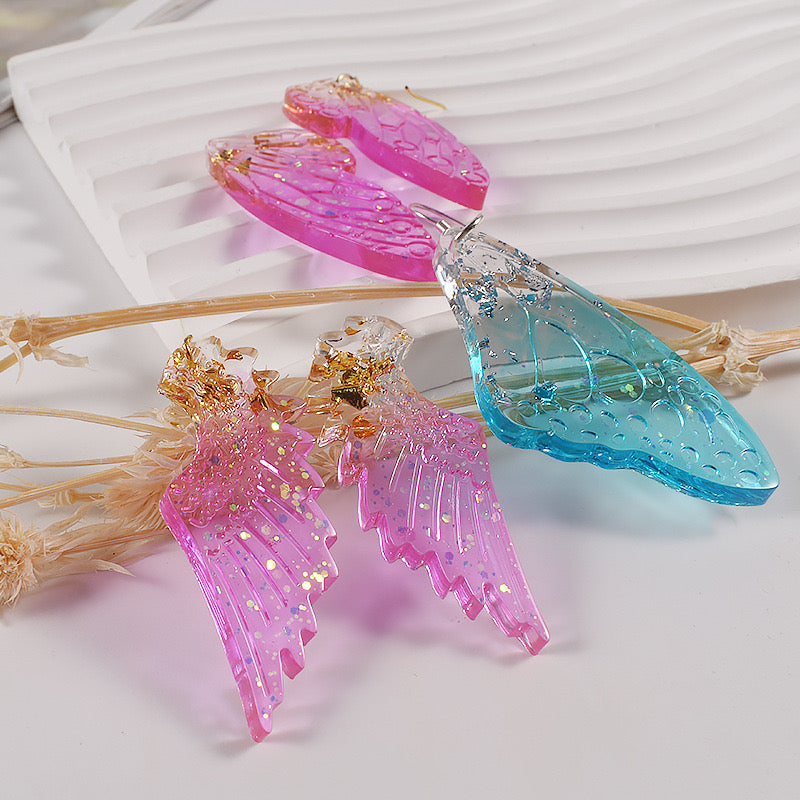 Butterfly Earring Silicone Mold a04