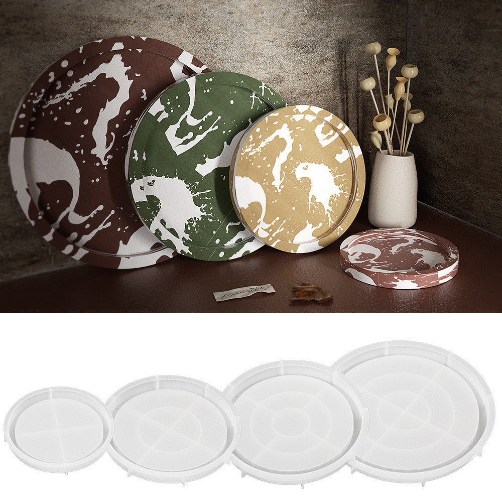 Round Tray Silicone Mold g02