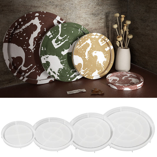 Round Tray Silicone Mold g02