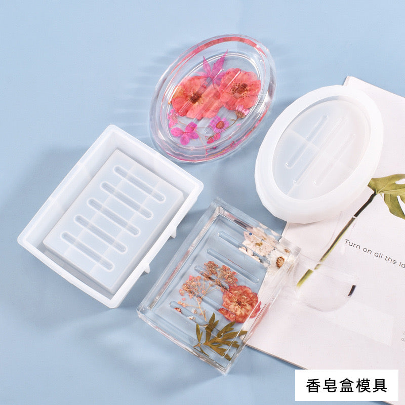 Soap Dish Silicone Mold f03