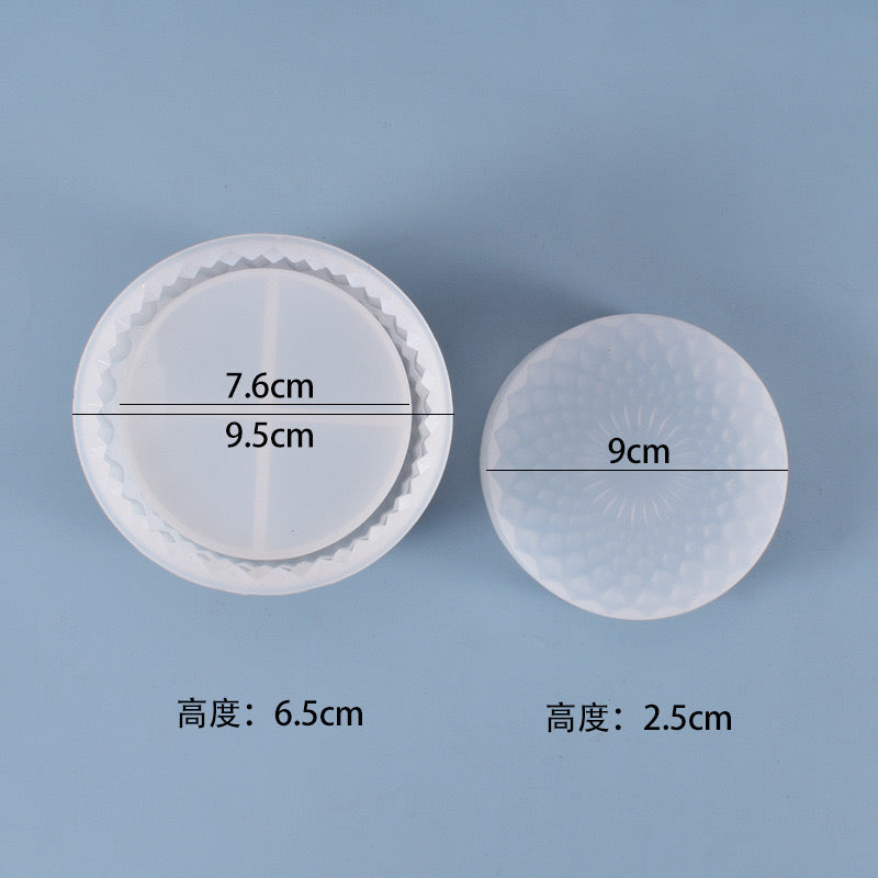 Storage Jar Silicone Mold f07