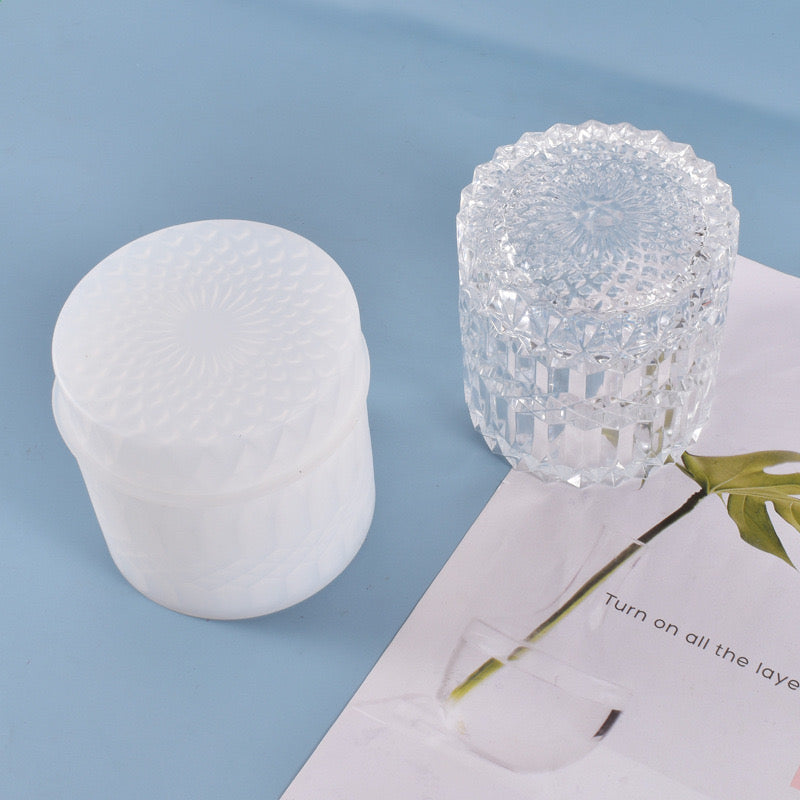 Storage Jar Silicone Mold f07