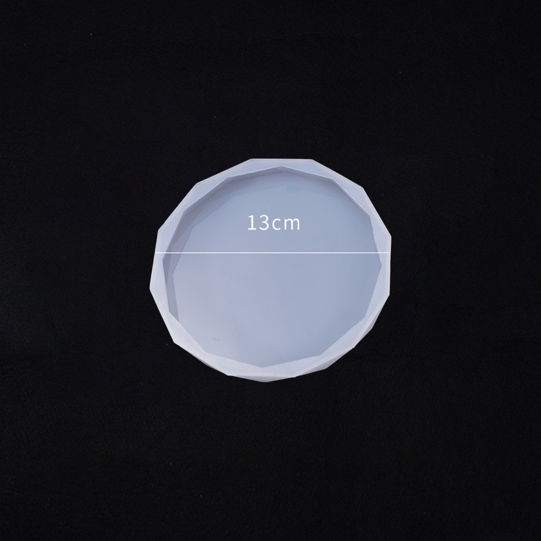Irregular Coaster Silicone Mold f07