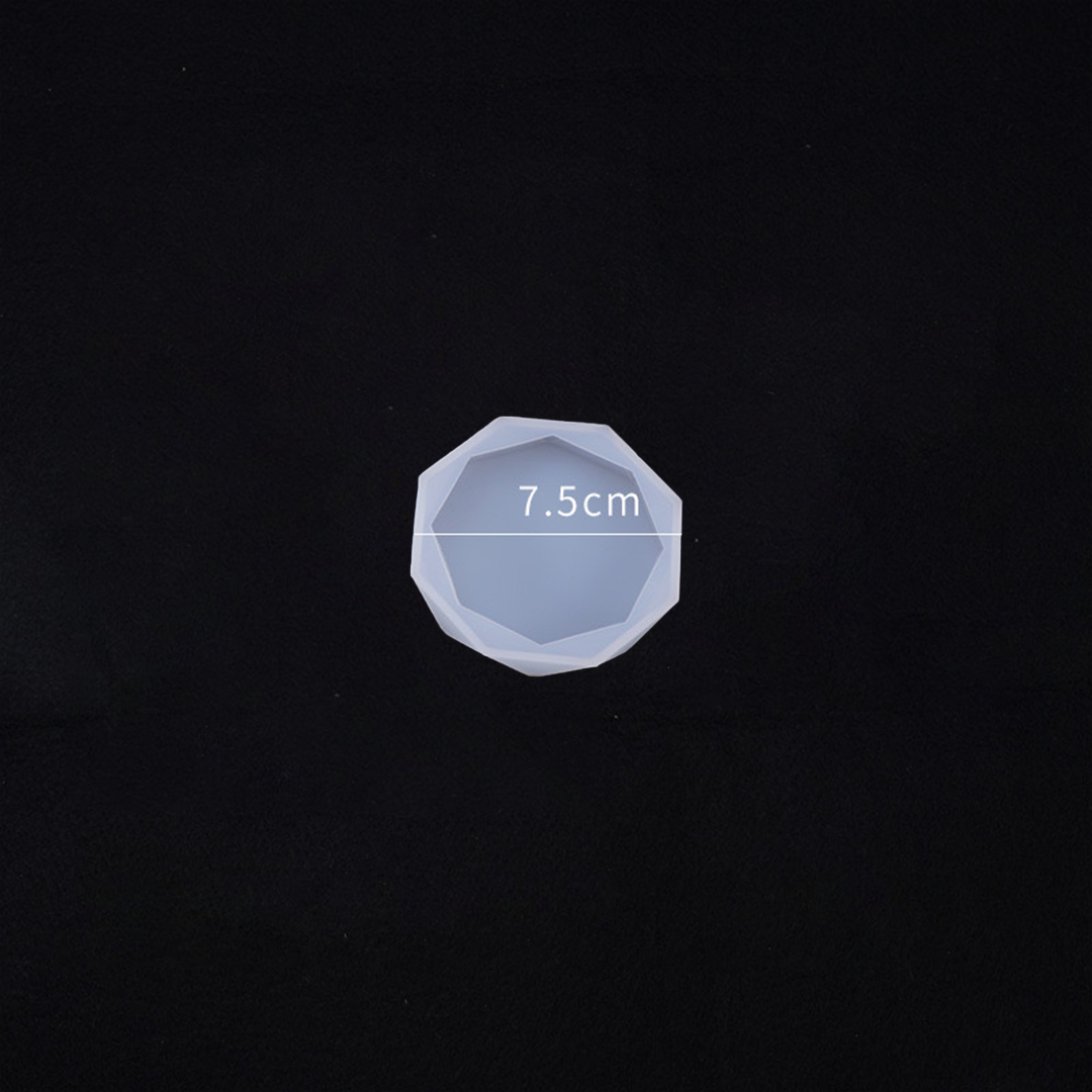 Irregular Coaster Silicone Mold f07