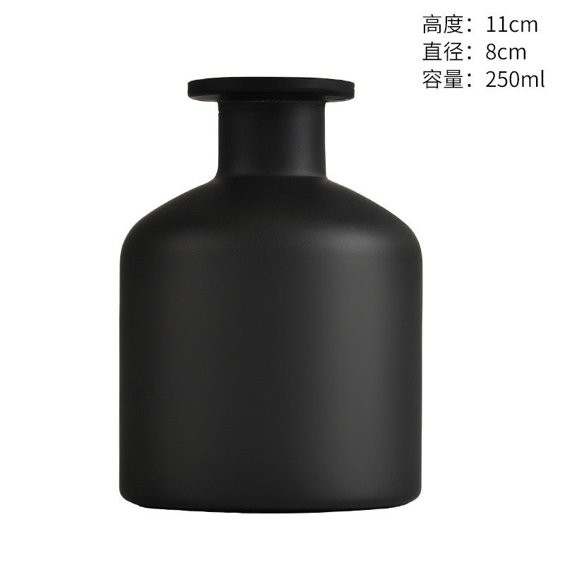 Luxe Matte Black Diffuser Bottle/Jar