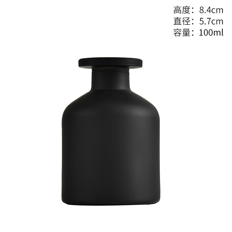 Luxe Matte Black Diffuser Bottle/Jar