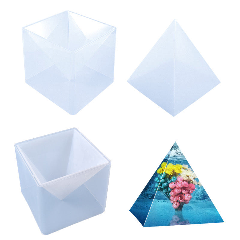 Pyramid Silicone Mold e011