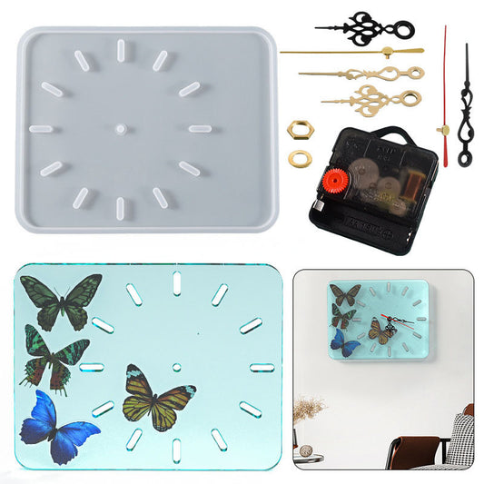 Clock Silicone Mold b010