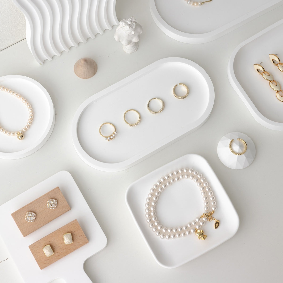Dish Photo Props Tray