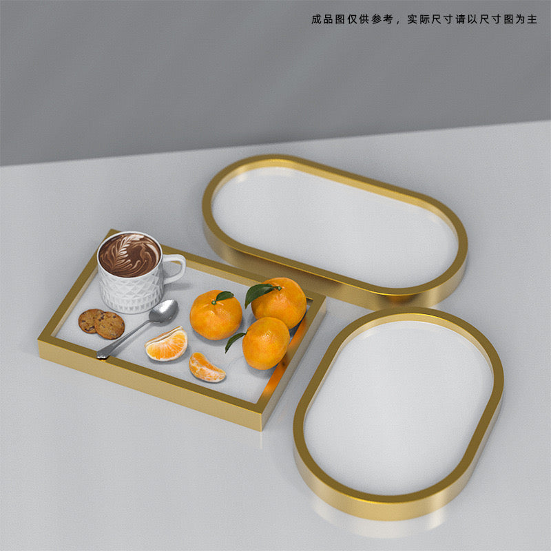 Oval Trinket Tray Silicone Mold g06-08