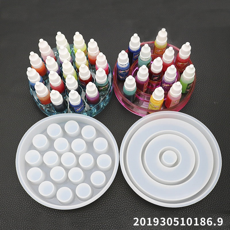 Pigment Organizer Silicone Mold d011