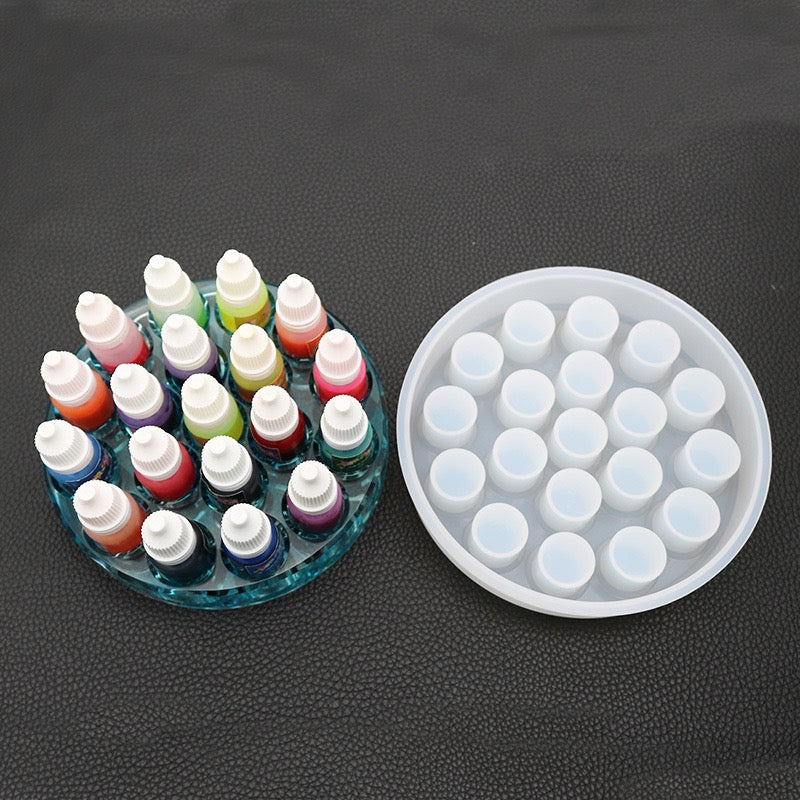 Pigment Organizer Silicone Mold d011