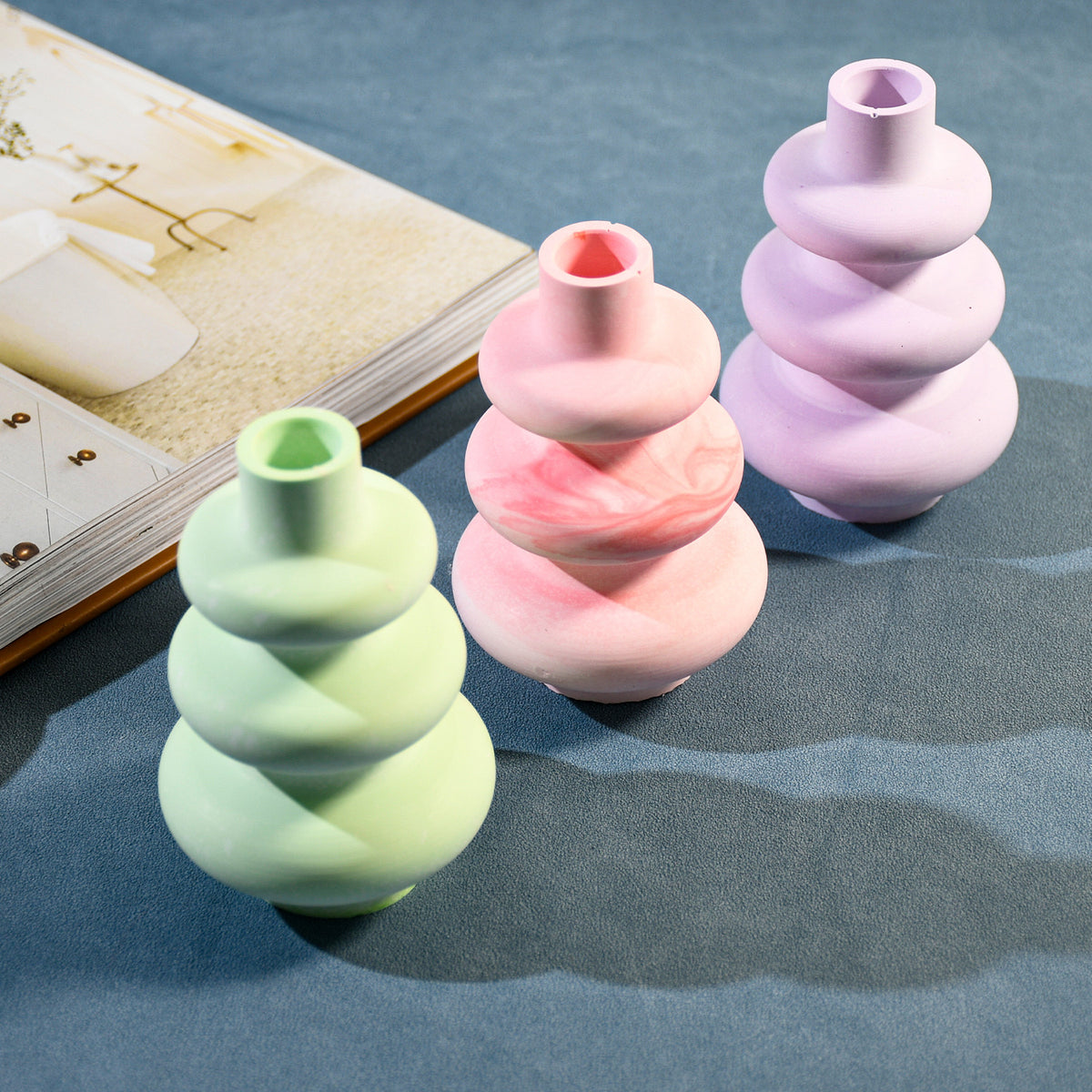 Orb Vase Silicone Mold  Nordic Circle Straight