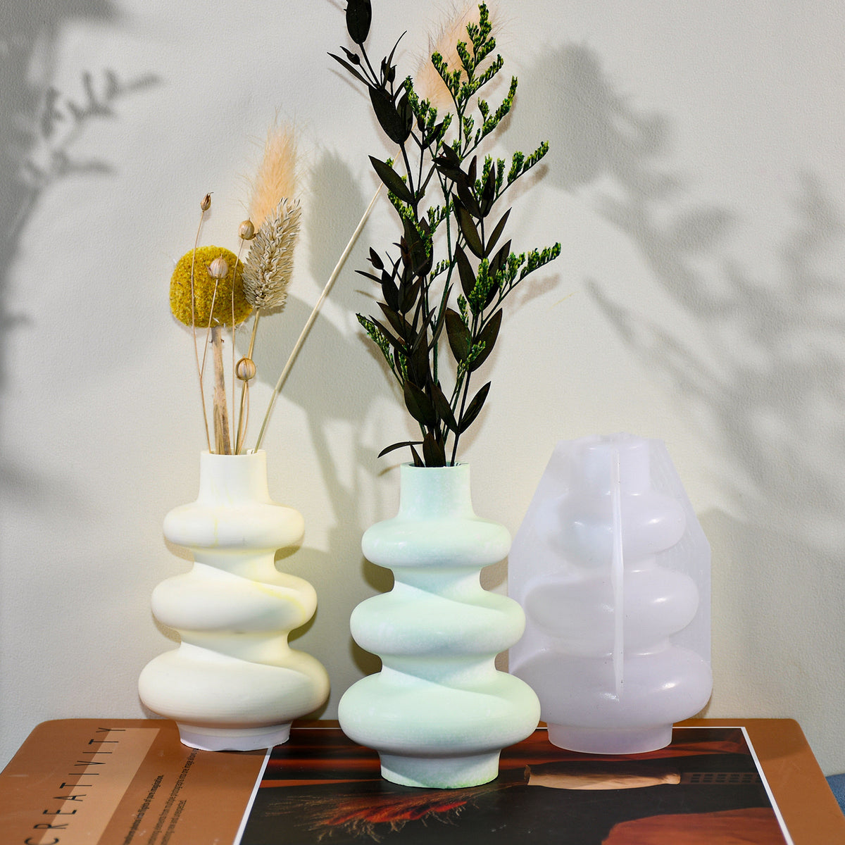 Orb Vase Silicone Mold  Nordic Circle Straight