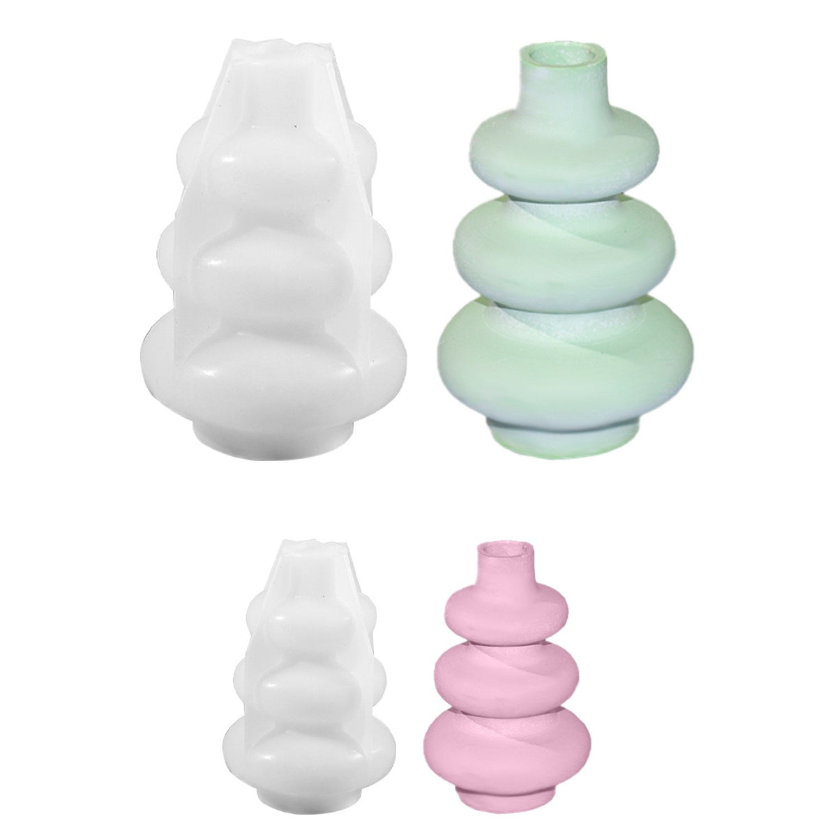 Orb Vase Silicone Mold  Nordic Circle Straight