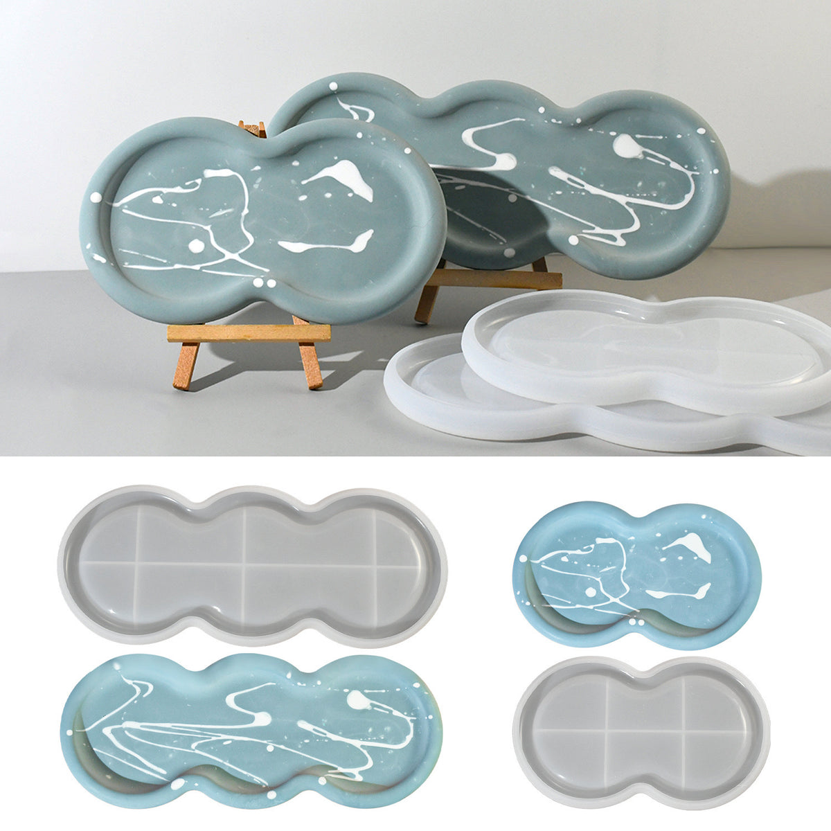 Trinket Tray Silicone Mold g014