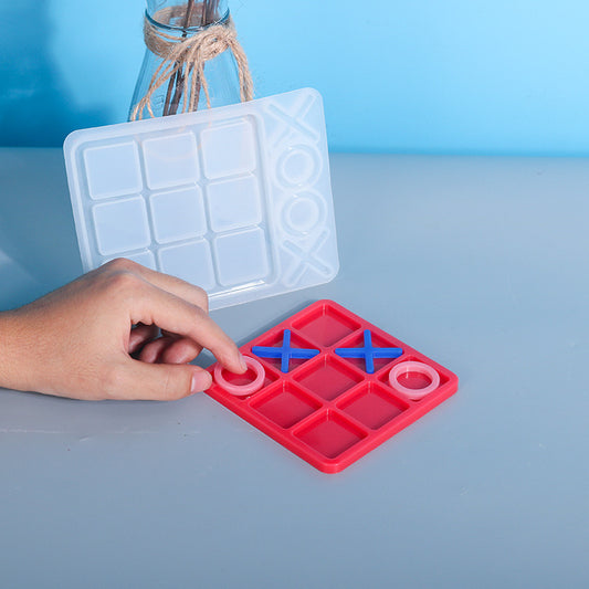Tic Tac Toe Game Board Silicone Mold g014